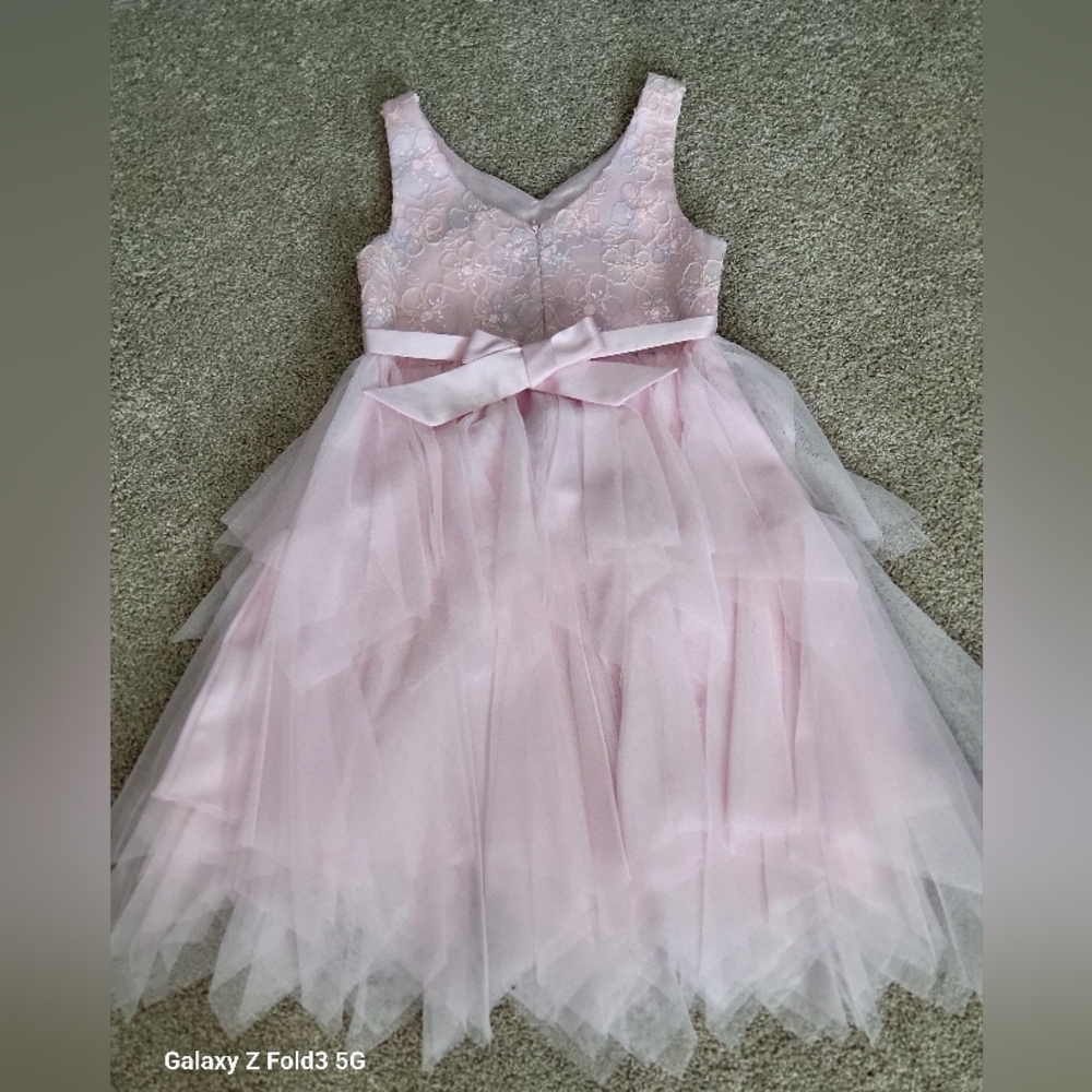 ♥️EUC♥️ AMERICAN PRINCESS SEMI-FORMAL GIRLS DRESS - Picture 2 of 12